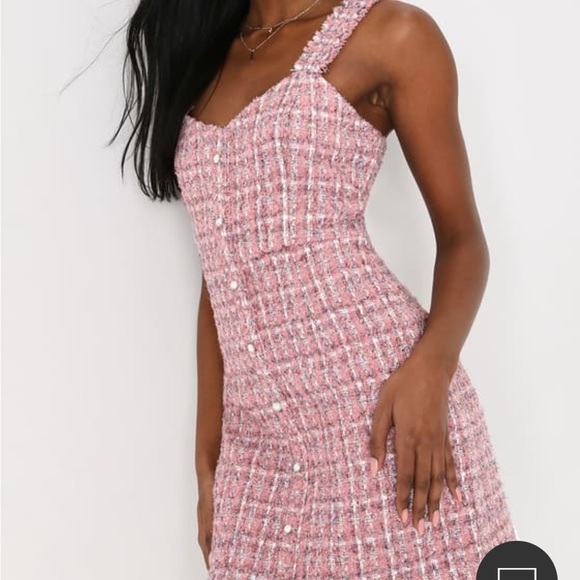 Tweed mini dress - Picture 3 of 3